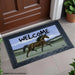 Morgan Horse Welcome Door Mat and Tray