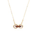 Equestrian Snaffle Bit Tortoise Adjustable Necklace
