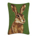 Jack Rabbit Hooked Pillow