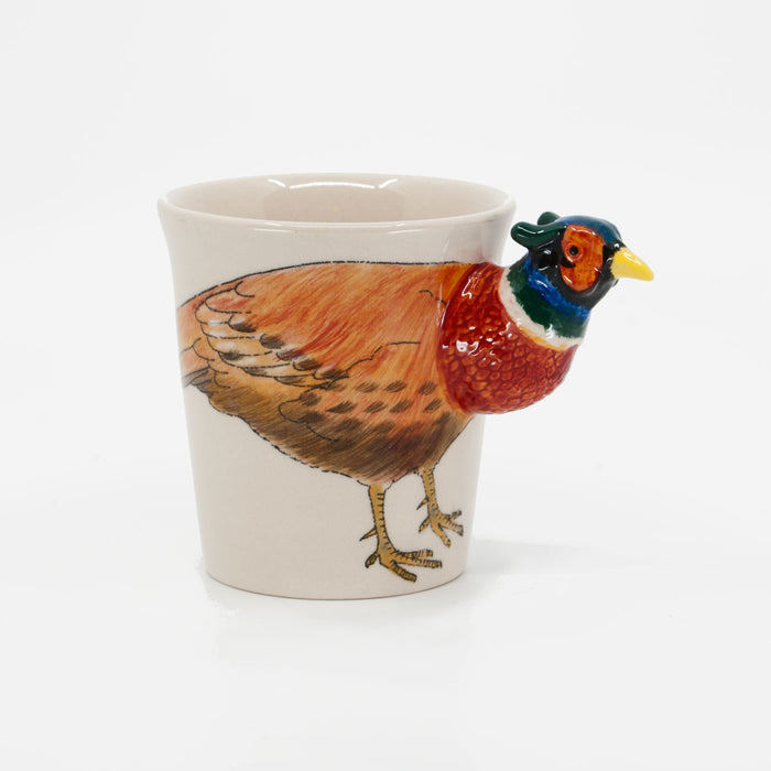 Pheasant Mug Hand-painted