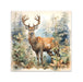 Autumn Stag Paper Beverage Napkins