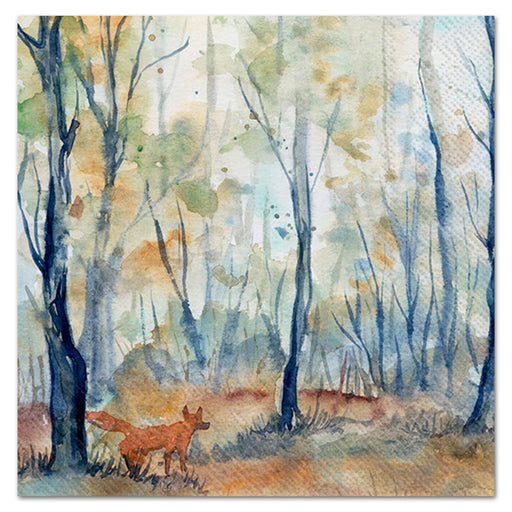 Amber Woods Paper Luncheon Napkins