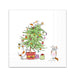 Cats in the Christmas Tree Paper Beverage Napkins