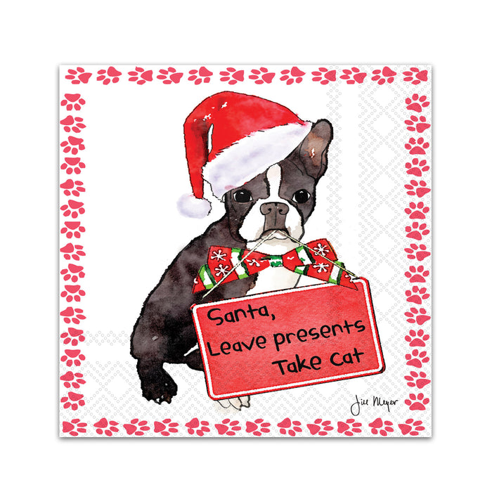 Happy Howliday Hounds Paper Beverage Napkins