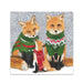 Sweater Foxes Paper Beverage Napkins