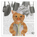 Cat Chef Paper Luncheon Napkins