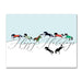Joyful Cantering Equestrian Holiday Cards