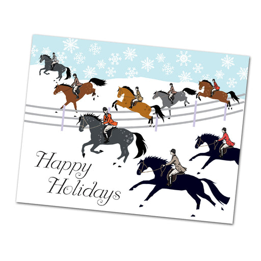 Christmas Day Foxhunt Holiday Cards