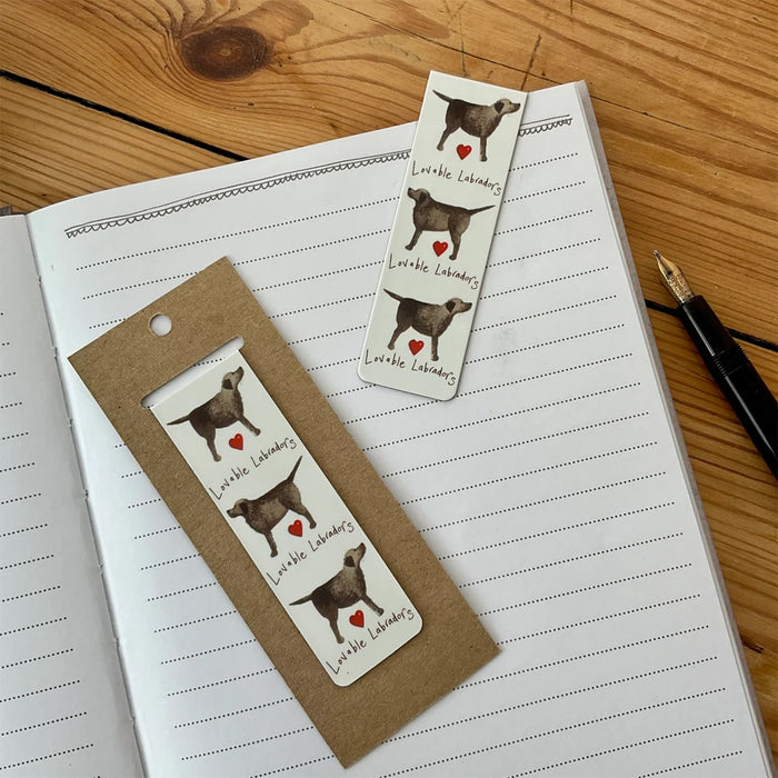 Labrador Bookmark Lovable Labradors Magnetic Dog Bookmark — Horse and Hound Gallery
