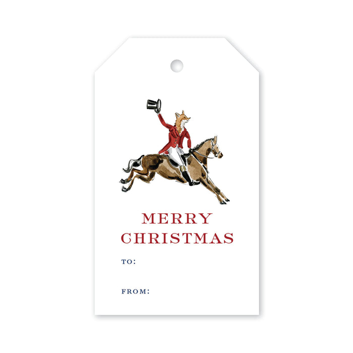 Fox Chase Gift Tags - Pkg 8