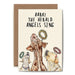 Bark the Herald Angels Sing- Funny Dog Christmas Card