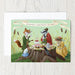 Tea Time with Mr. Fox Birthday Card