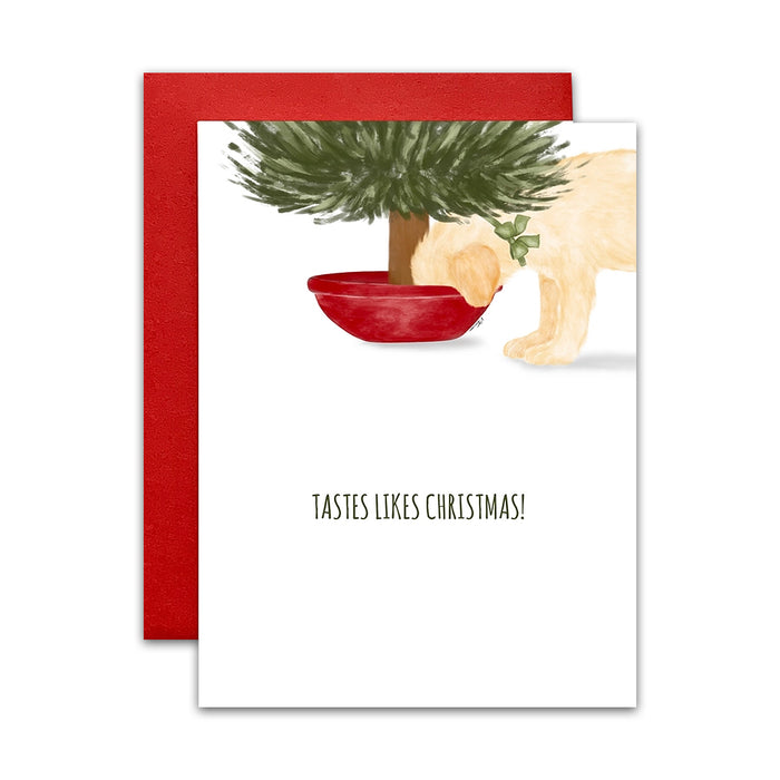 Taste Like Christmas! Dog Holiday Cards - Box of 10