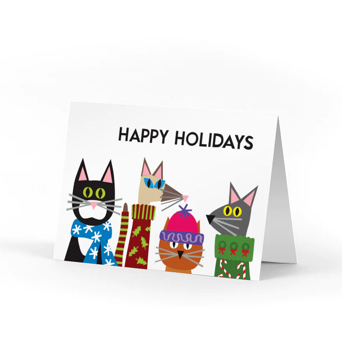 Holiday Cats Cards by R. Nichols