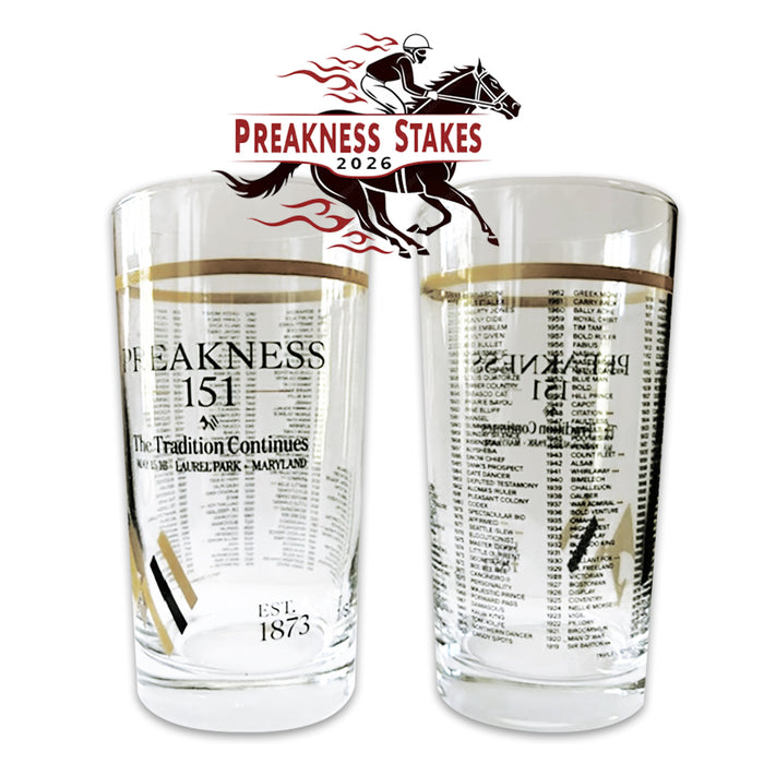 Preakness Stakes 2026 Official Collectors Glass