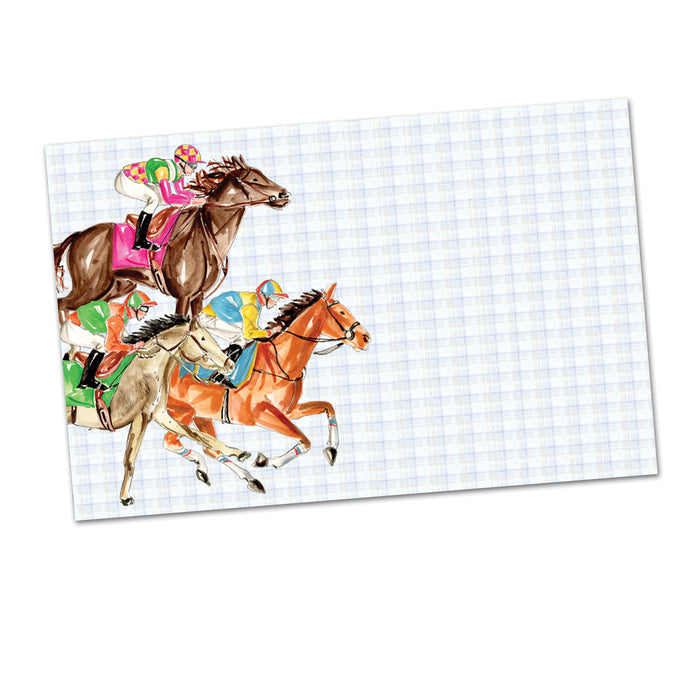 Racehorse Trio Party Invitations