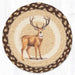 Fall Stag Braided Trivet