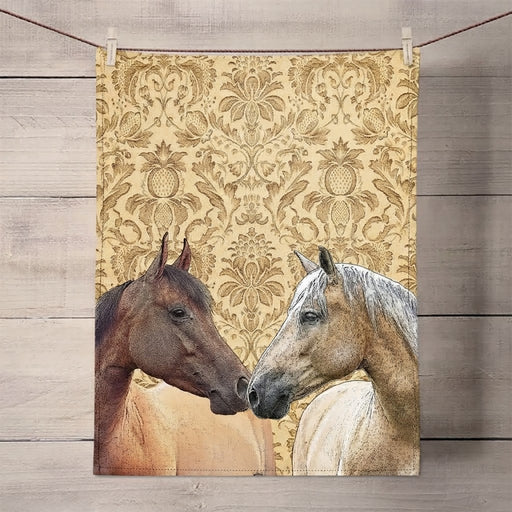Gilded Manor Equestrian Kitchen Towel