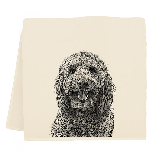 Doodle Kitchen Towel by Eric & Christopher