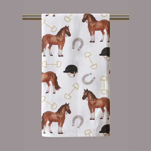 Stable Yard - Equestrian Cotton Kitchen Towel