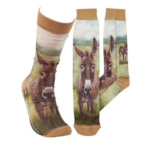 Fox & Hare Socks -I'd Rather Be in Nature