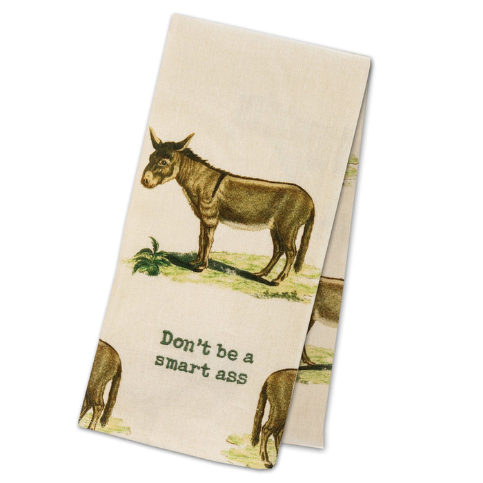 Don't Be A Smart Ass Donkey Kitchen Towel
