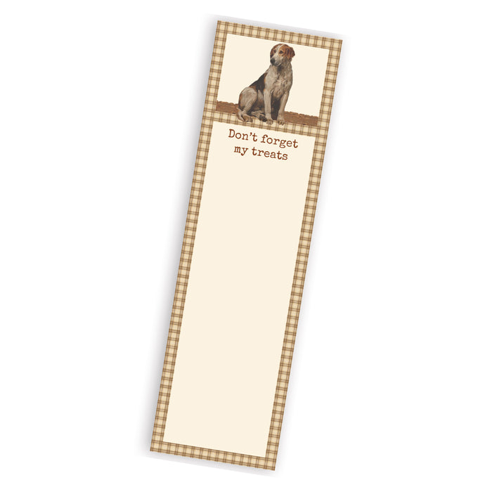 Don't Forget My Treats - Dog List Pad - Magnetic