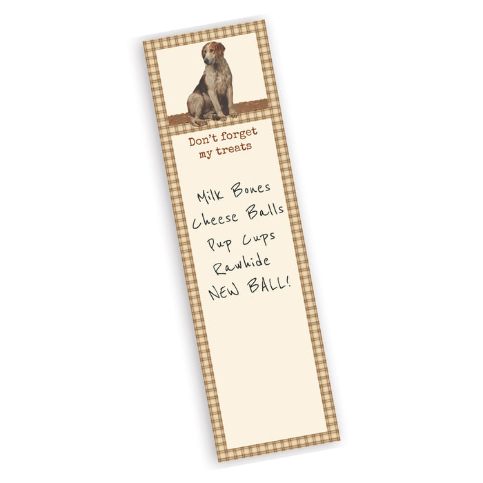 Don't Forget My Treats - Dog List Pad - Magnetic