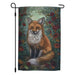 Autumn Woodland Fox Garden Flag