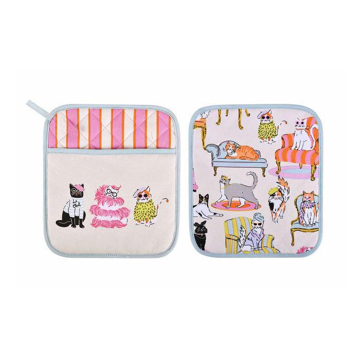Cool Cats Cotton Pot Mitt