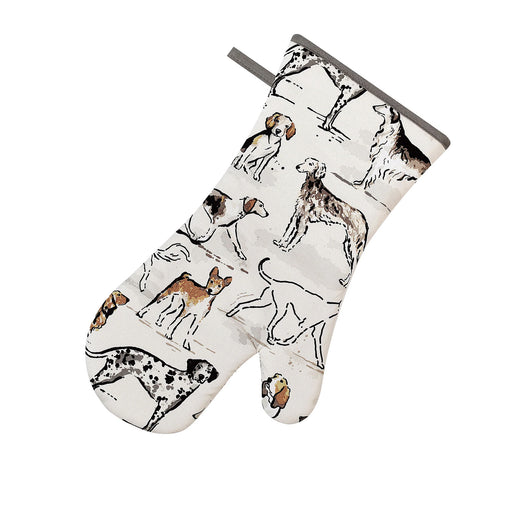 Country Dogs Cotton Oven Mitt