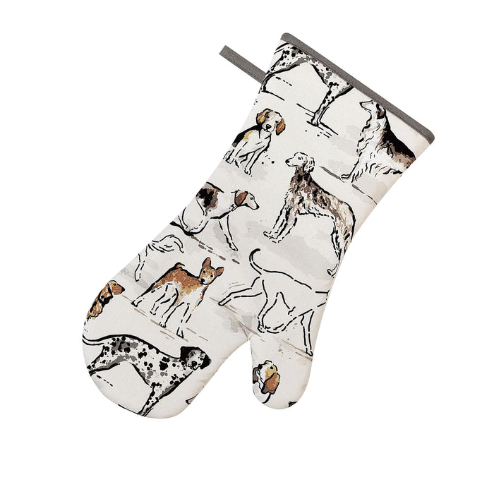 Country Dogs Cotton Oven Mitt