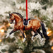 Dressage Horse  Christmas Ornament - Extended Trot - Bay