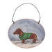 Cozy Dachshund Ornament