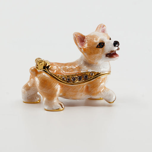 Corgi Puppy Mini Treasure Figurine