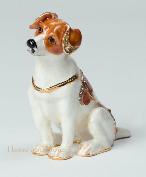 Jack Russell Figurine Box