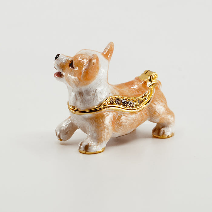 Corgi Puppy Mini Treasure Figurine
