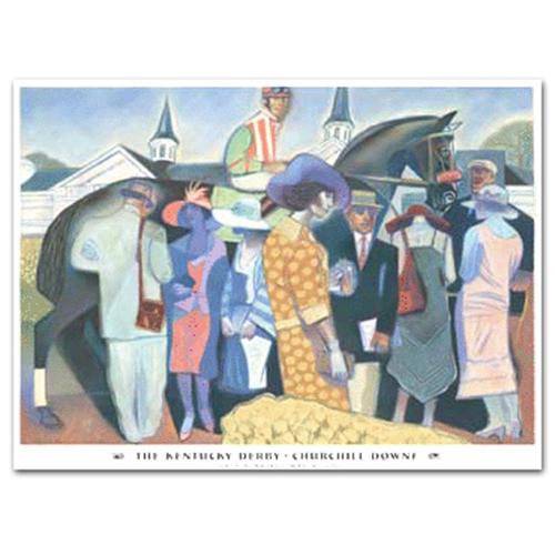 2002 Kentucky Derby Poster