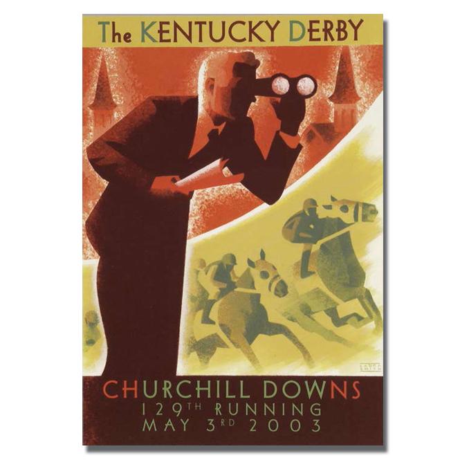 2003 Kentucky Derby Poster
