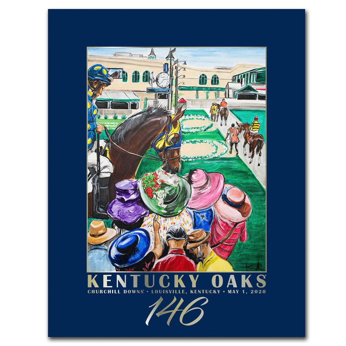 2020 Kentucky Oaks Poster