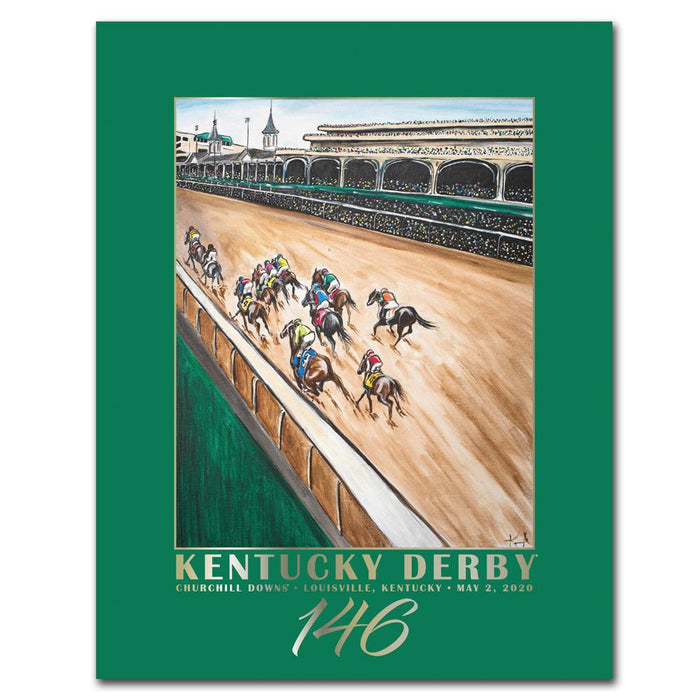 2020 Kentucky Derby Poster - 146th Kentucky Derby Art