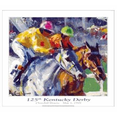 1999 Kentucky Derby Poster by Peter Williams