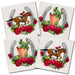 Jockey & Juleps Coasters - Set of 4