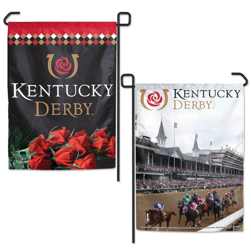 Kentucky Derby Garden Flag - Double Sided