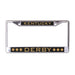 Kentucky Derby Metal License Plate Holder