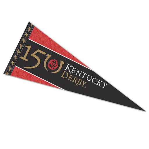 150th Kentucky Derby Pennant 12" x 30"