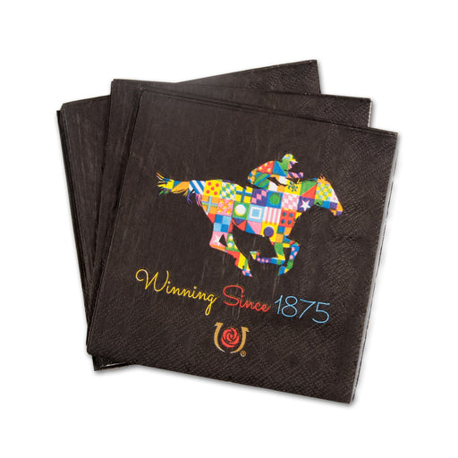 Kentucky Derby Since 1875 Paper Beverage Napkins - Pkg 16