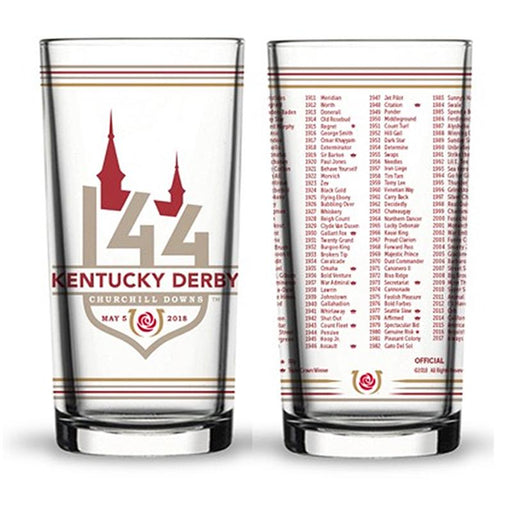 2018 Official 144th Kentucky Derby Mint Julep Glass