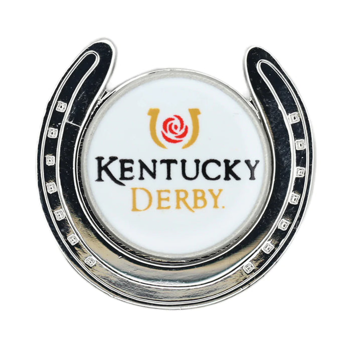 Kentucky Derby Horseshoe Lapel Pin