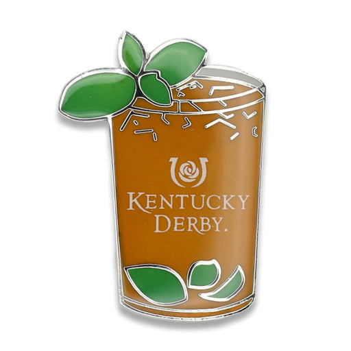 Kentucky Derby Mint Julep Lapel Pin